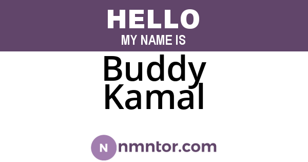 Buddy Kamal
