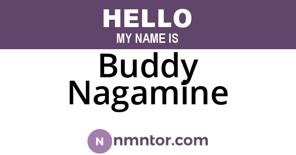 Buddy Nagamine