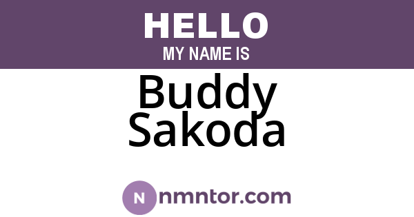 Buddy Sakoda