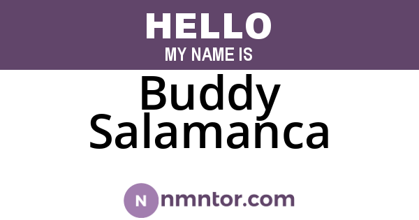 Buddy Salamanca