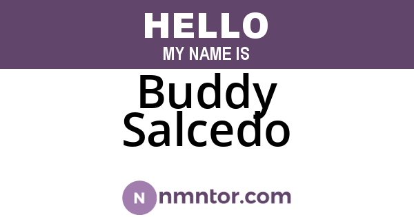Buddy Salcedo