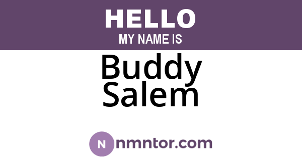 Buddy Salem