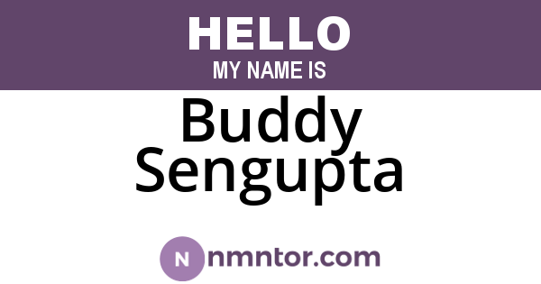 Buddy Sengupta