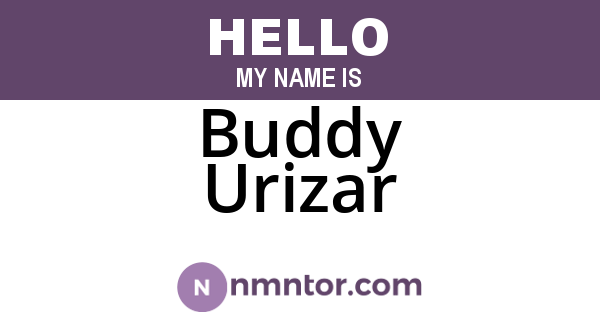 Buddy Urizar