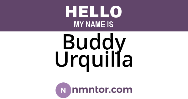 Buddy Urquilla