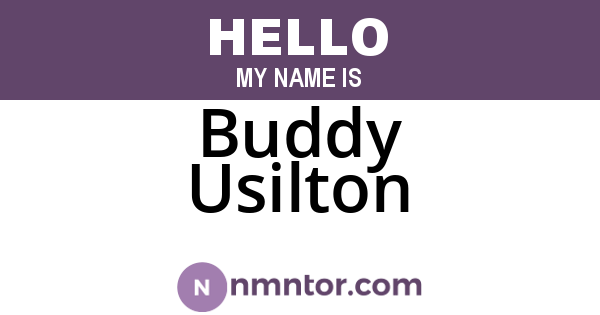 Buddy Usilton