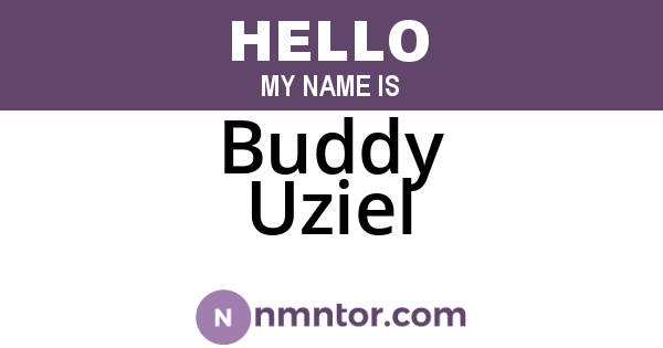 Buddy Uziel