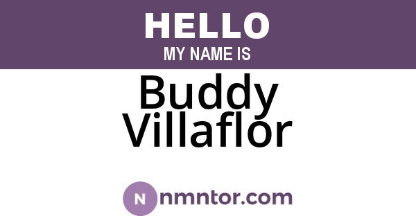Buddy Villaflor