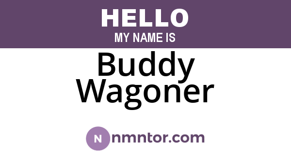 Buddy Wagoner
