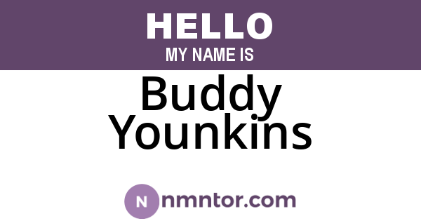 Buddy Younkins