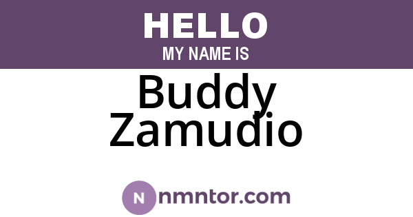 Buddy Zamudio
