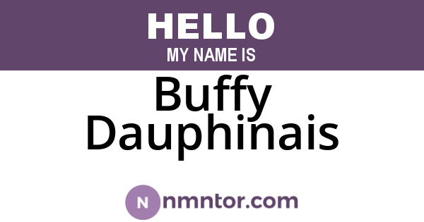 Buffy Dauphinais
