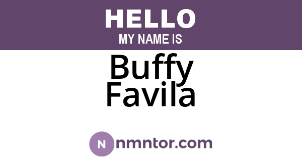 Buffy Favila