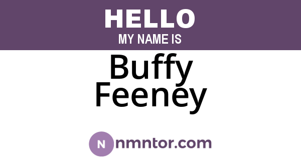 Buffy Feeney