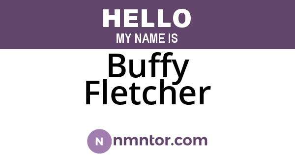 Buffy Fletcher
