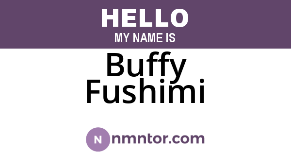 Buffy Fushimi