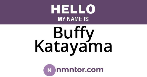 Buffy Katayama