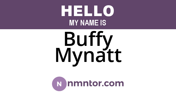 Buffy Mynatt