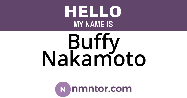 Buffy Nakamoto