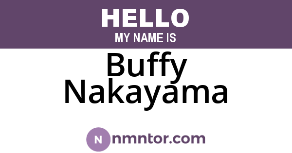 Buffy Nakayama