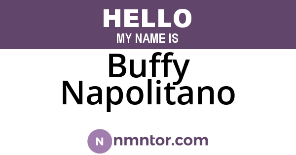 Buffy Napolitano