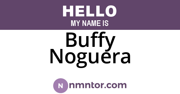 Buffy Noguera