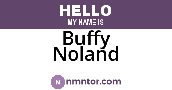 Buffy Noland