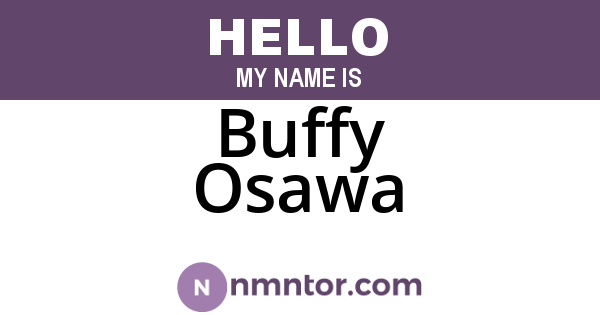 Buffy Osawa