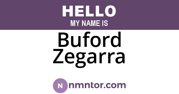 Buford Zegarra