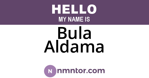 Bula Aldama