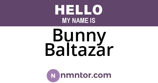 Bunny Baltazar