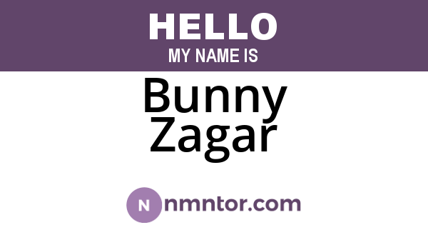 Bunny Zagar