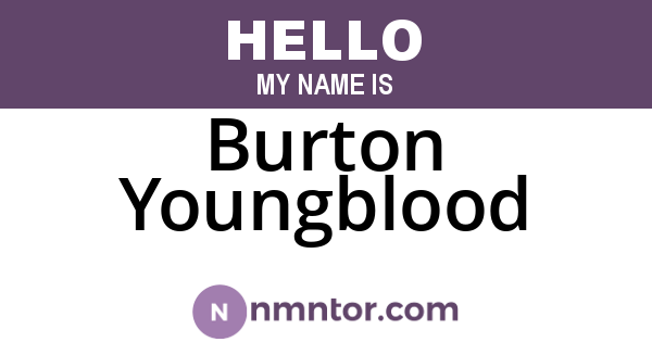 Burton Youngblood