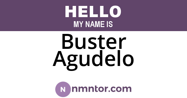 Buster Agudelo