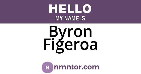 Byron Figeroa