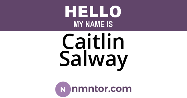 Caitlin Salway