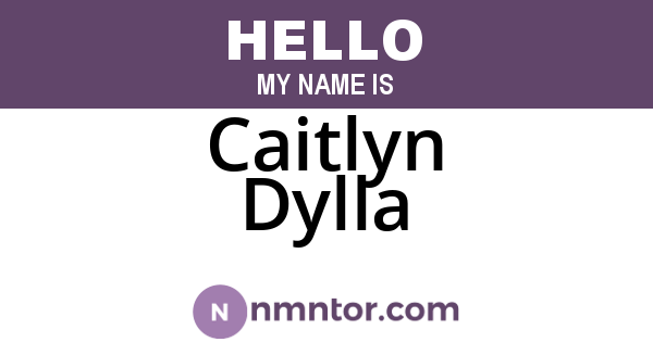 Caitlyn Dylla