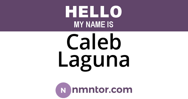 Caleb Laguna