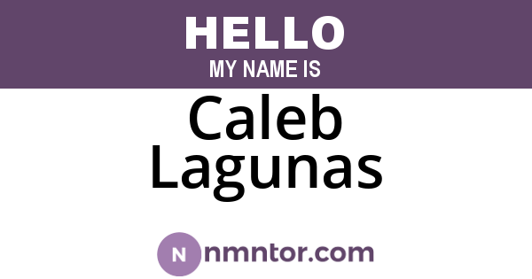 Caleb Lagunas