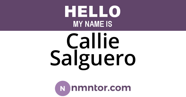 Callie Salguero