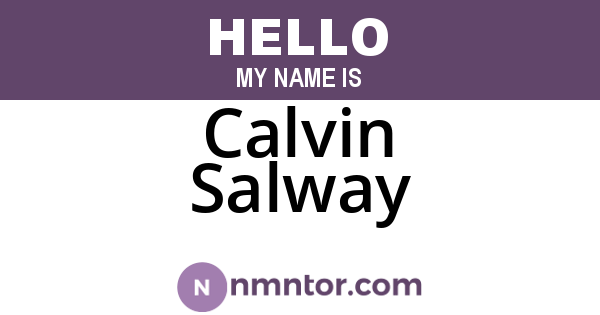 Calvin Salway