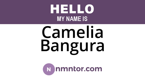 Camelia Bangura
