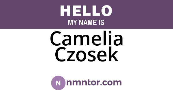 Camelia Czosek