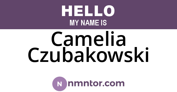 Camelia Czubakowski