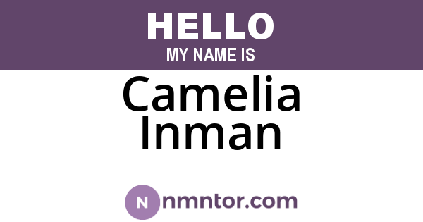 Camelia Inman