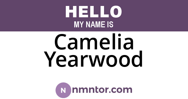 Camelia Yearwood