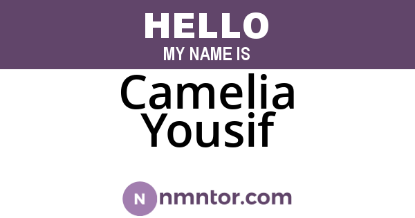 Camelia Yousif
