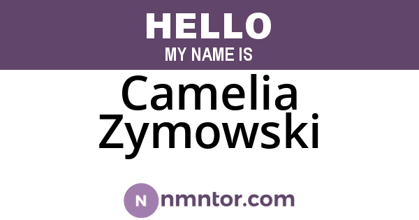 Camelia Zymowski