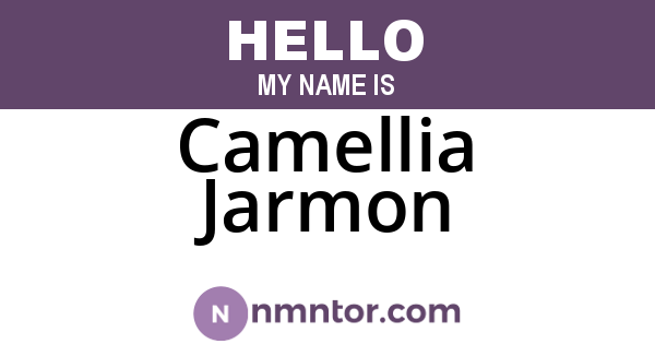 Camellia Jarmon