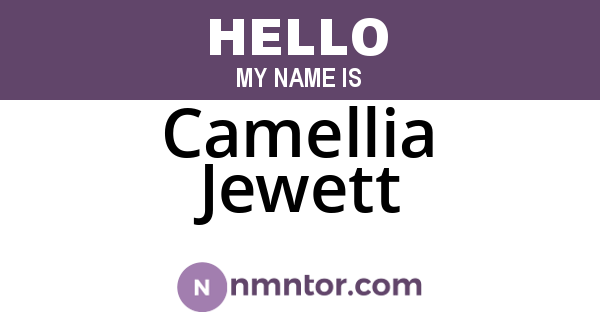 Camellia Jewett